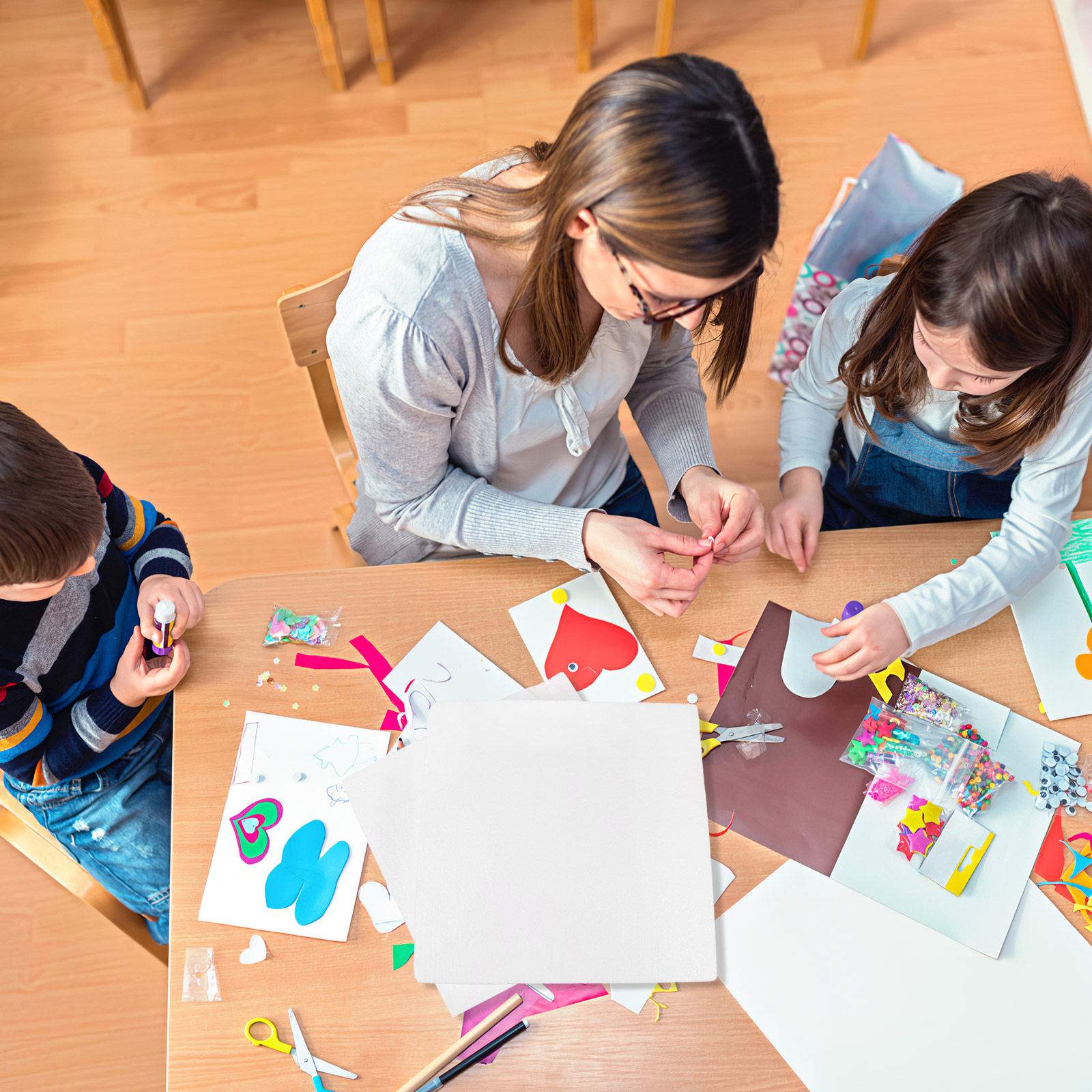 Art Craft Kindergarten - قطعتان من ألواح الفوم عالية الكثافة