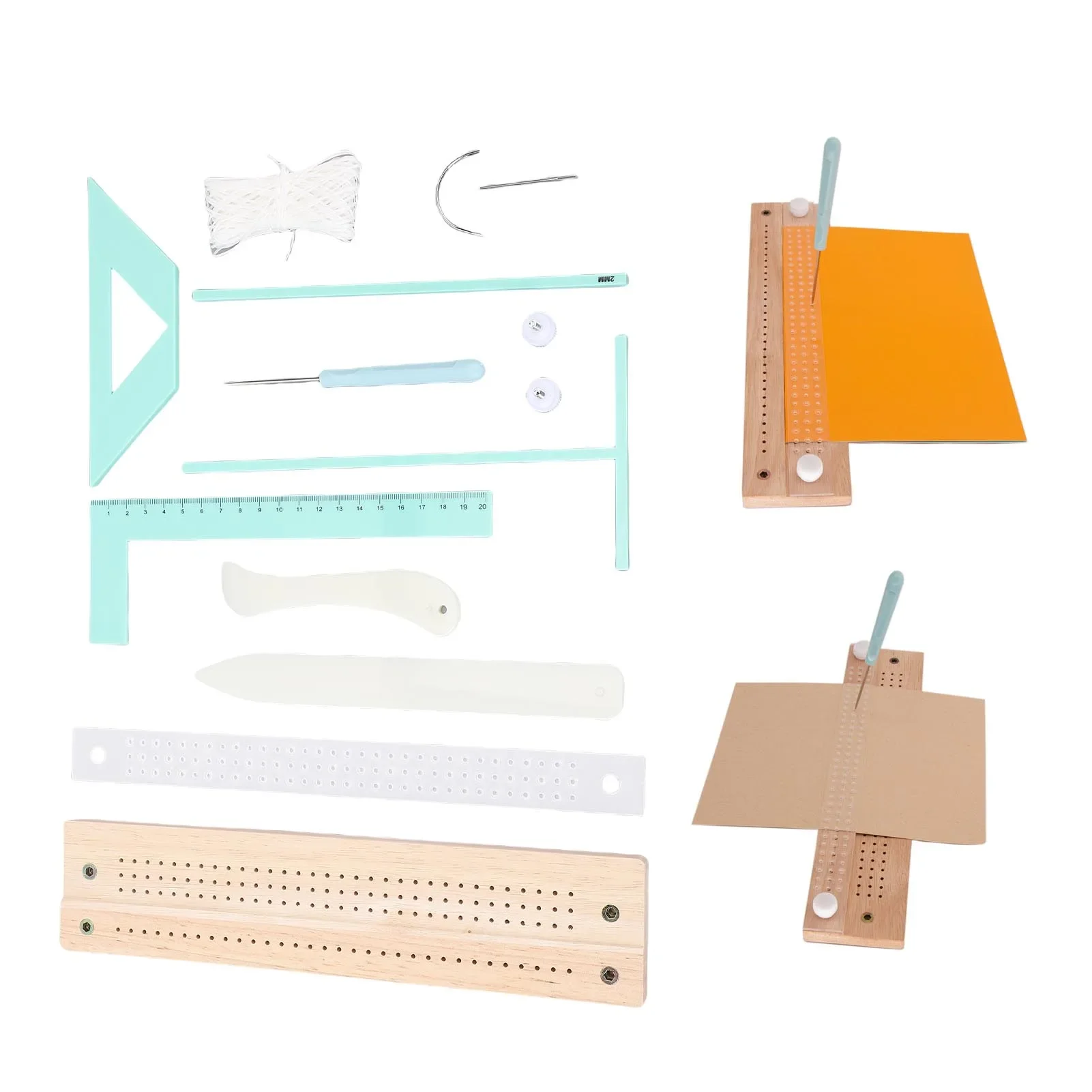 Bookbinding Supply Kit - مجموعة لوازم تجليد الكتب متعددة الوظائف