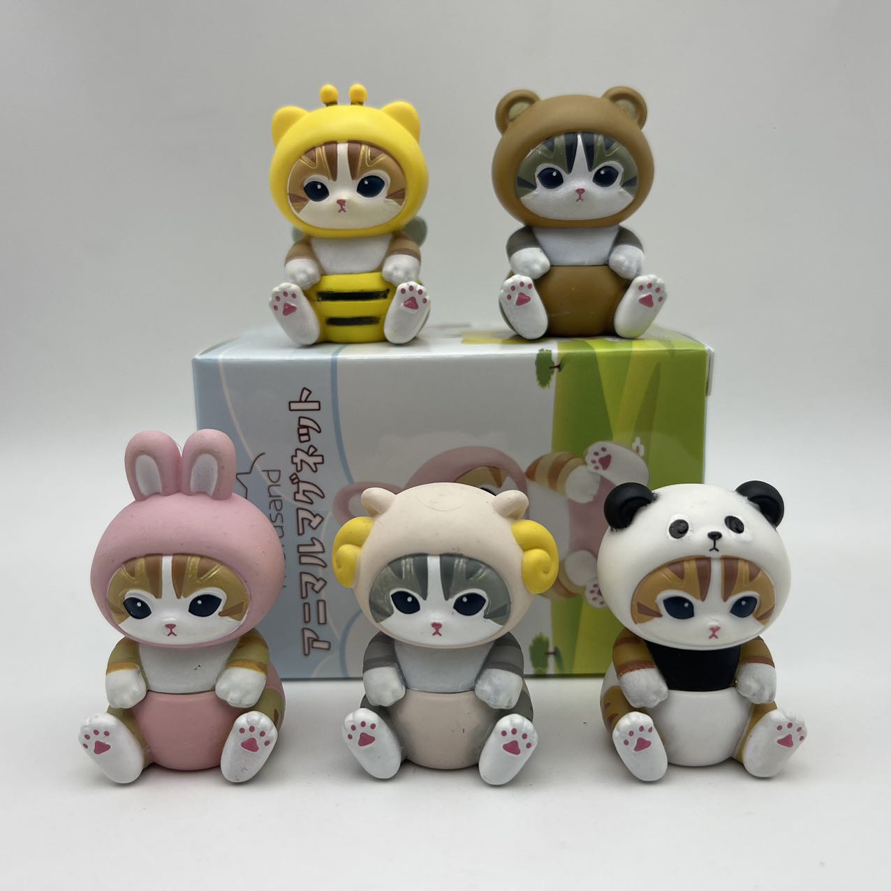 Box Art And Craft - 4 سنتيمتر Mofusand عمل الشكل مجموعة