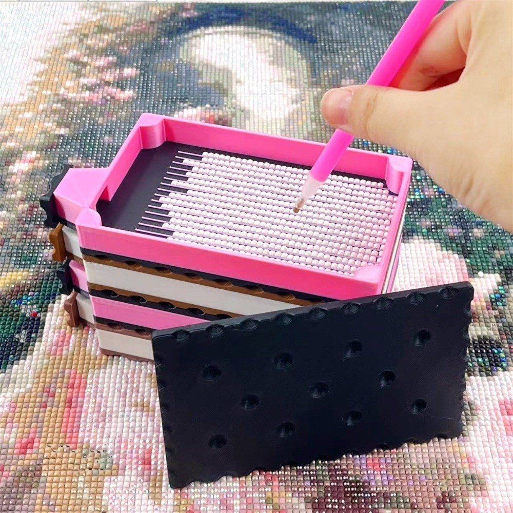 Box Art And Craft - مجموعات صواني الرسم بالألماس للحرف اليدوية،