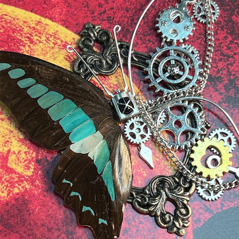Art Craft Butterfly - طقم DIY لإطار فراشة ستيمبانك مع
