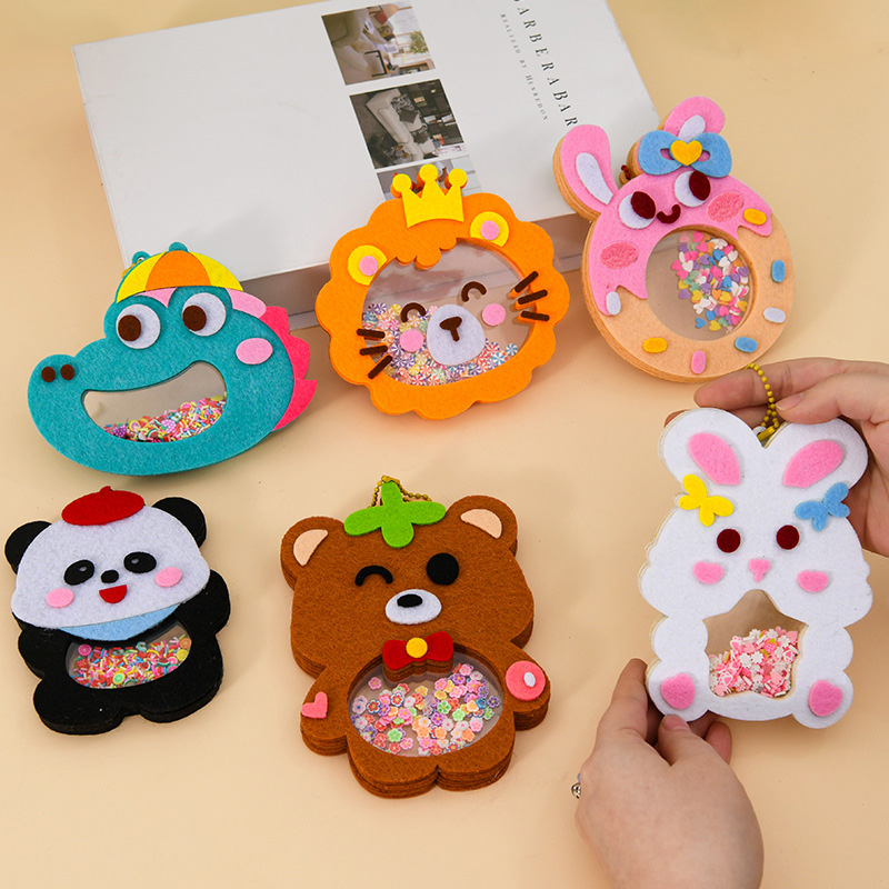 Art Craft Kindergarten - مجموعات فنية يهز الحيوانات DIY للأطفال