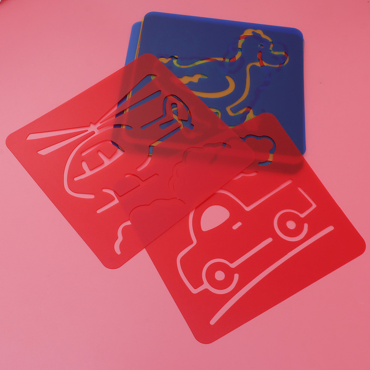 Art Craft Activities For Preschoolers - 12 قطعة من قوالب الرسم الكرتونية