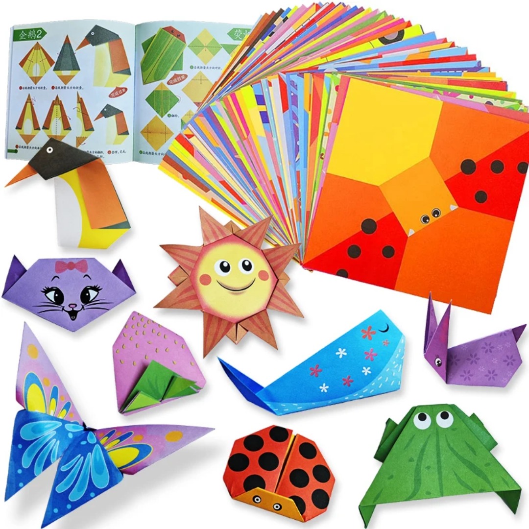 Art Craft Kindergarten - مجموعة أوريجامي جديدة تحتوي على 30