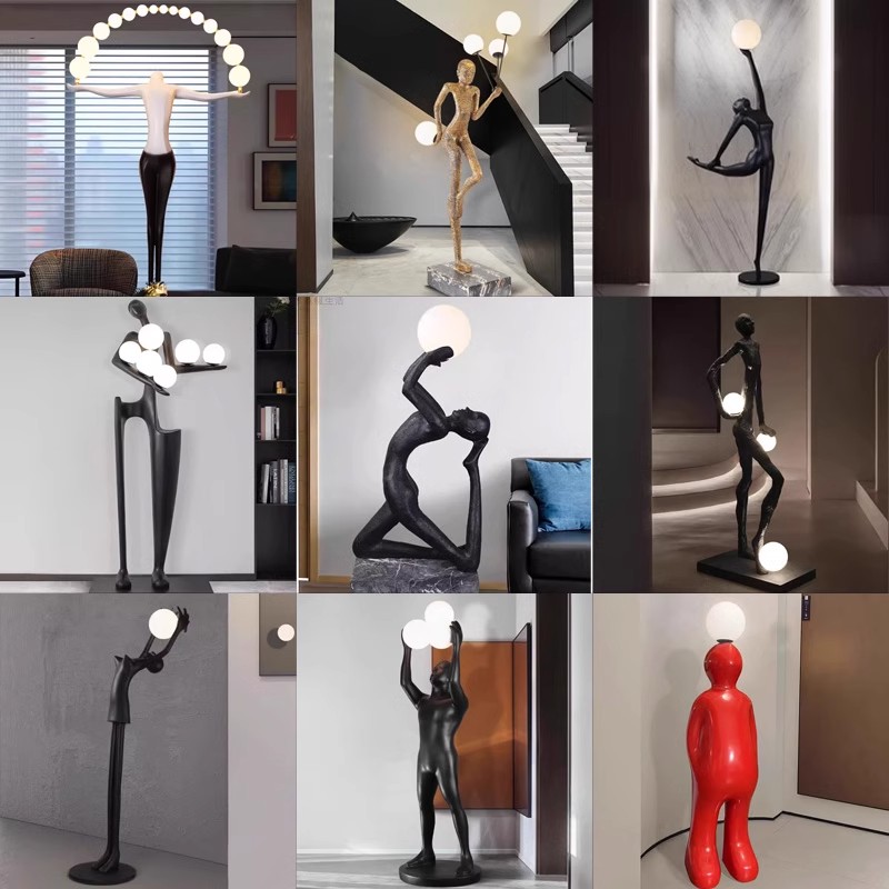 Art Craft Hotel - غرفة المعيشة مصباح أرضي الحرف مبيعات