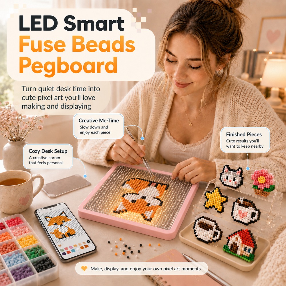 Art Craft App - لوحة خرز LED مع تطبيق لتوجيه