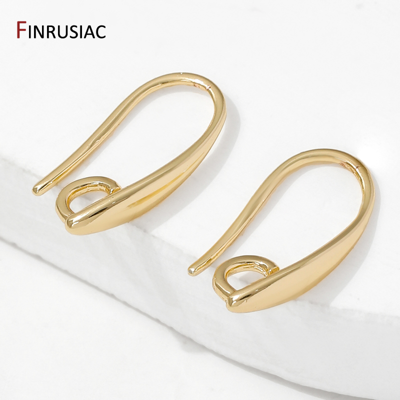 Art Craft Wire - 14K مطلية بالذهب النحاس السلس القرط