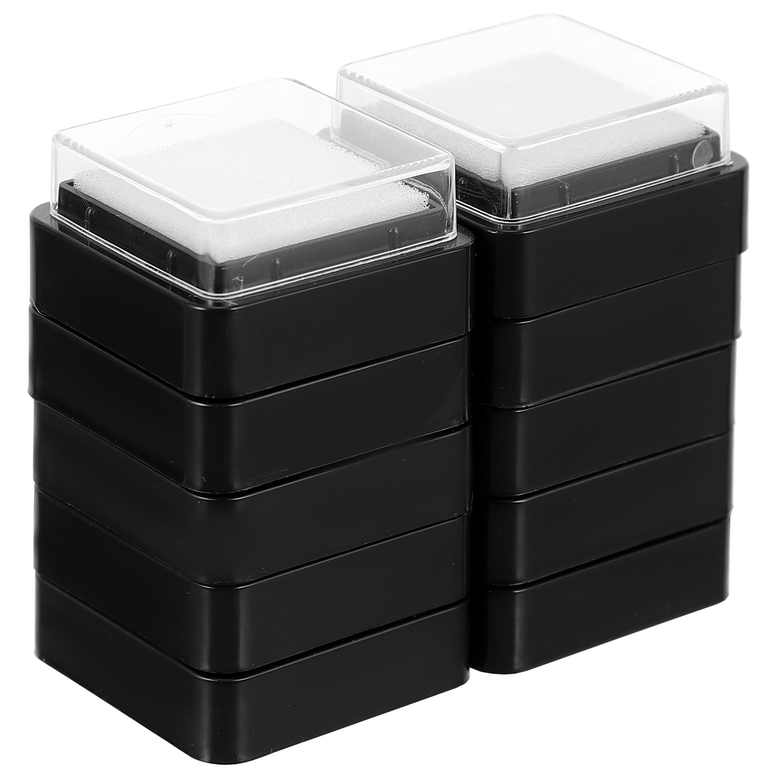 Stamping Ink Pad - 10 قطعة منصات الحبر الفارغة متعددة