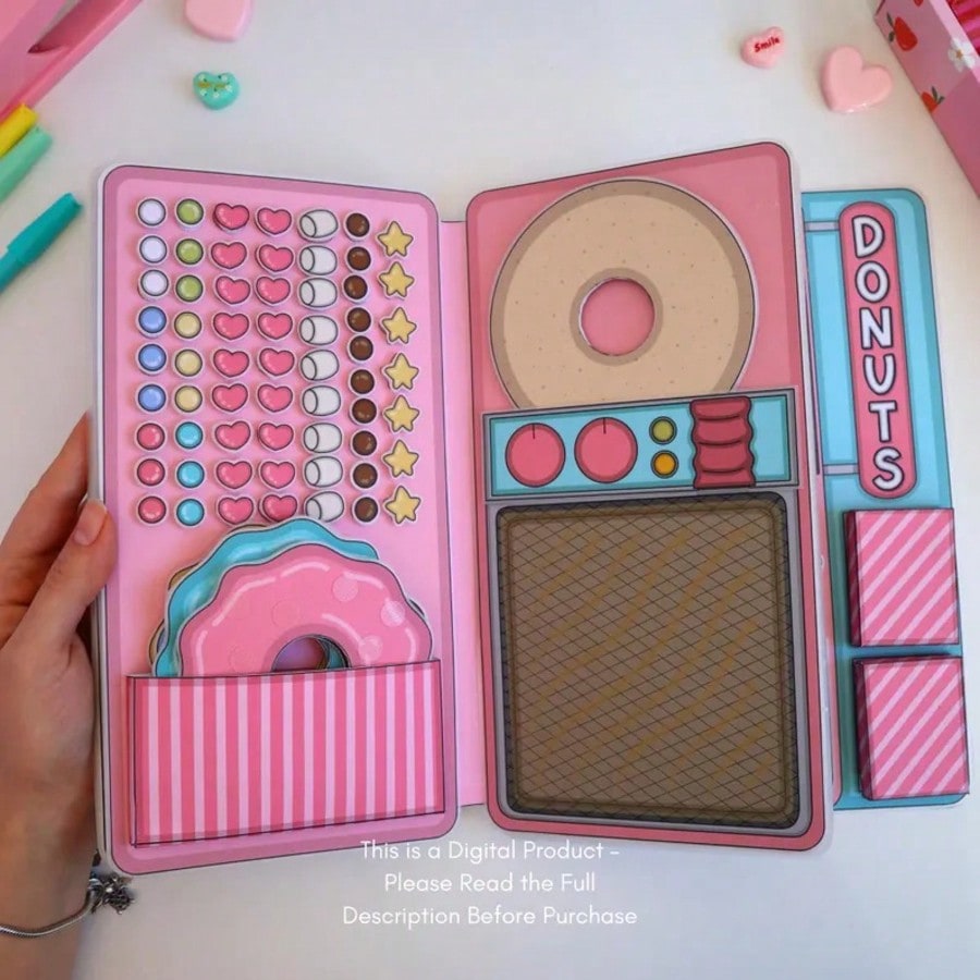 مجموعة لعب تظاهريية لمحل الدون - مراجعة Art Craft Book وسعره