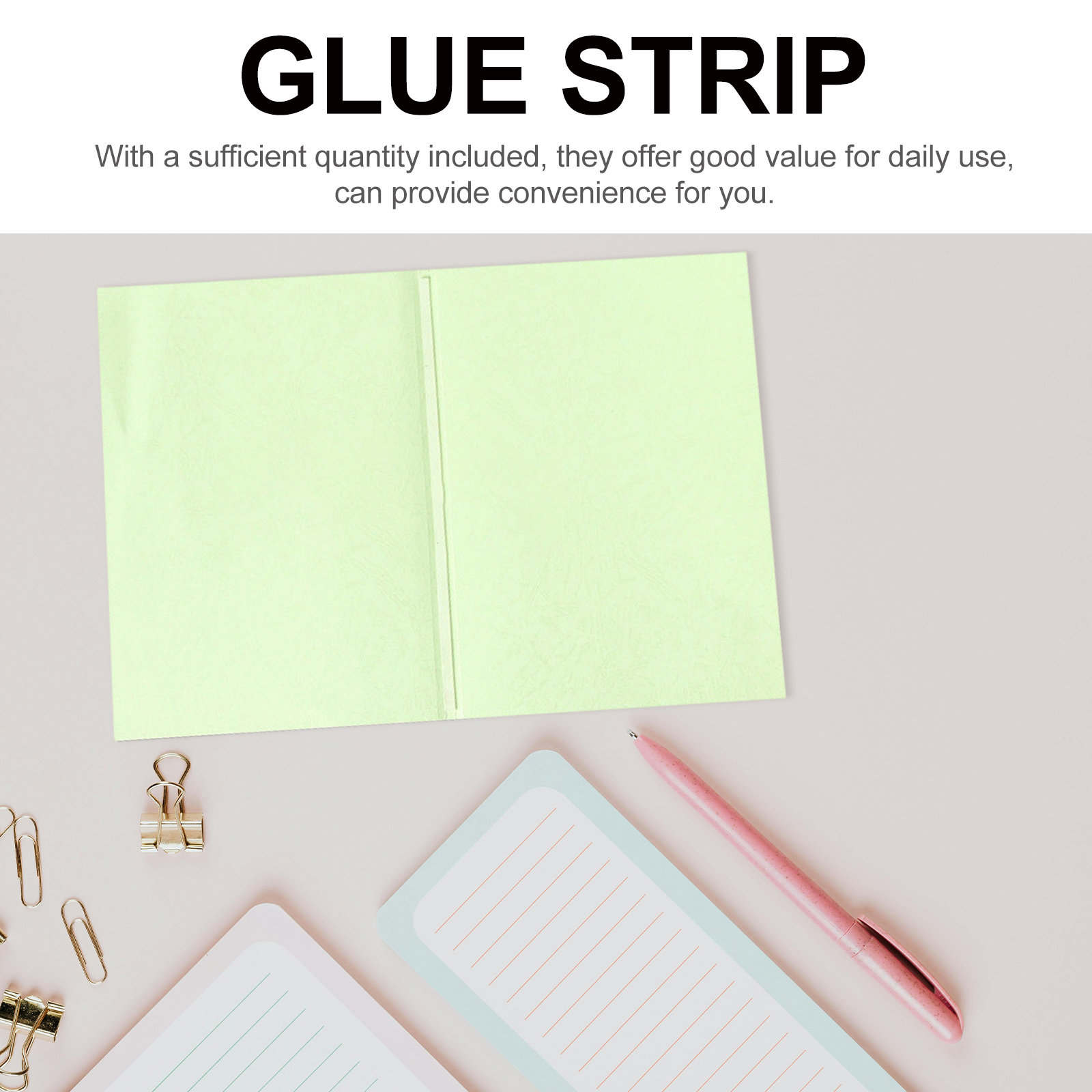 20 قطعة من شرائط الغراء اللاصق - مراجعة Bookbinding Supply Kit وسعره