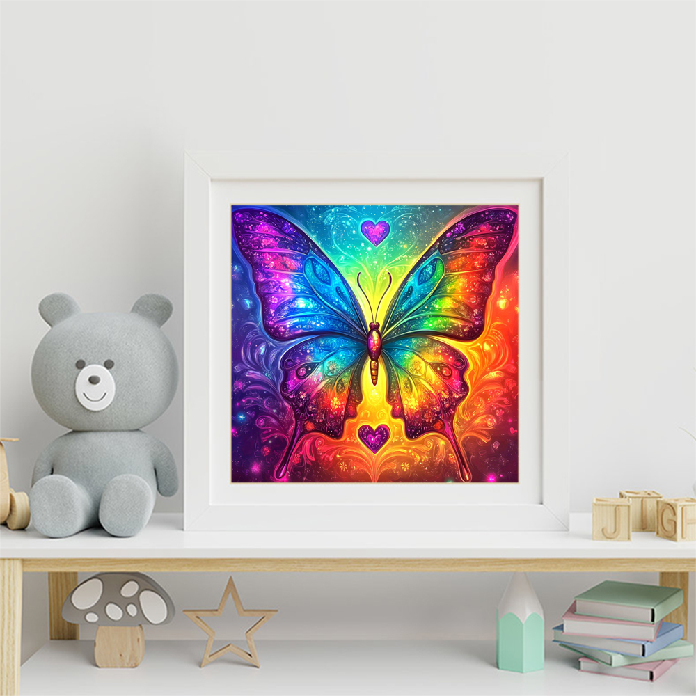 وصول جديد: لوحة فسيفساء ماسية  - مراجعة Art Craft Butterfly وسعره