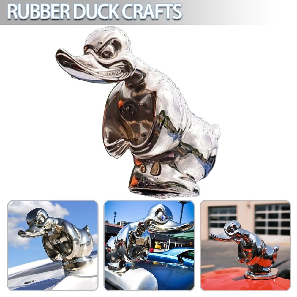 هود غاضب بطة سيارة الجبهة زخرف - مراجعة Art Craft Duck وسعره