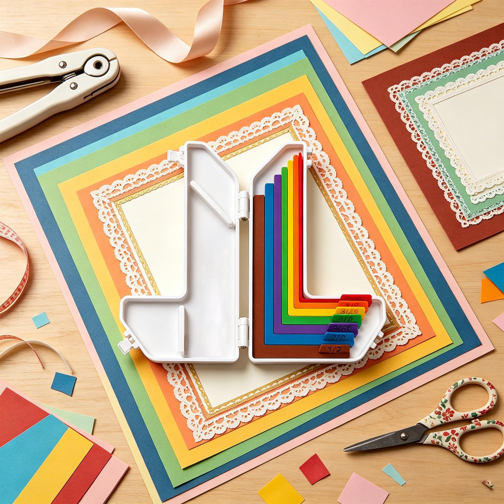 7 قطع أدوات تخطيط وتصنيع الورق - مراجعة Box Art And Craft وسعره