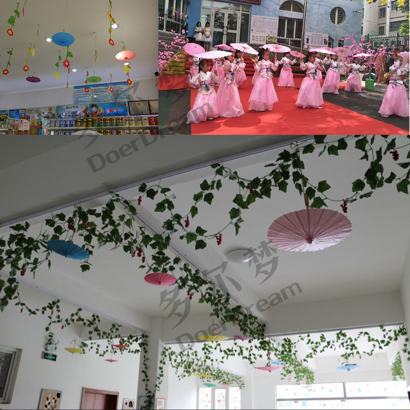 مظلة ورقية ملونة يدوية الصنع ب - مراجعة Art Craft Kindergarten وسعره
