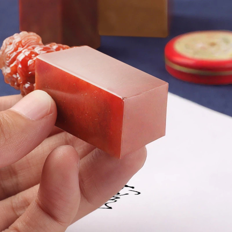 أختام حجرية طبيعية شفافة مخصصة - مراجعة Chinese Art Craft وسعره