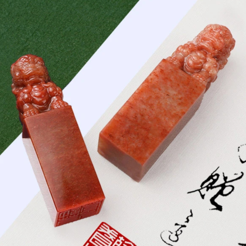 أختام حجرية طبيعية شفافة مخصصة - مراجعة Chinese Art Craft وسعره