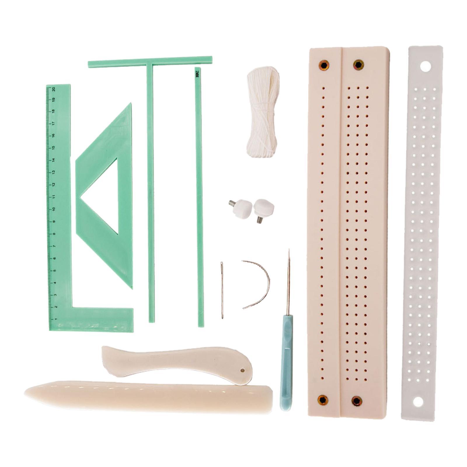 مجموعة أدوات تجليد الكتب، أداة - مراجعة Bookbinding Supply Kit وسعره