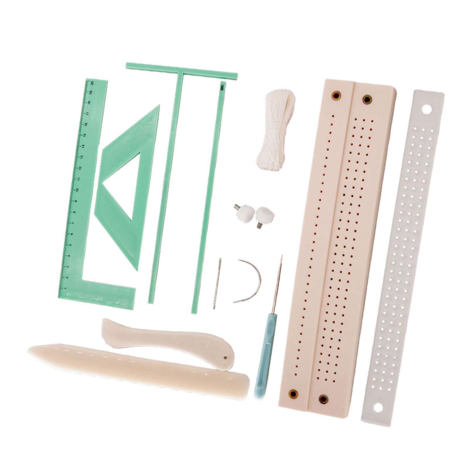 مجموعة أدوات تجليد الكتب، أداة - مراجعة Bookbinding Supply Kit وسعره