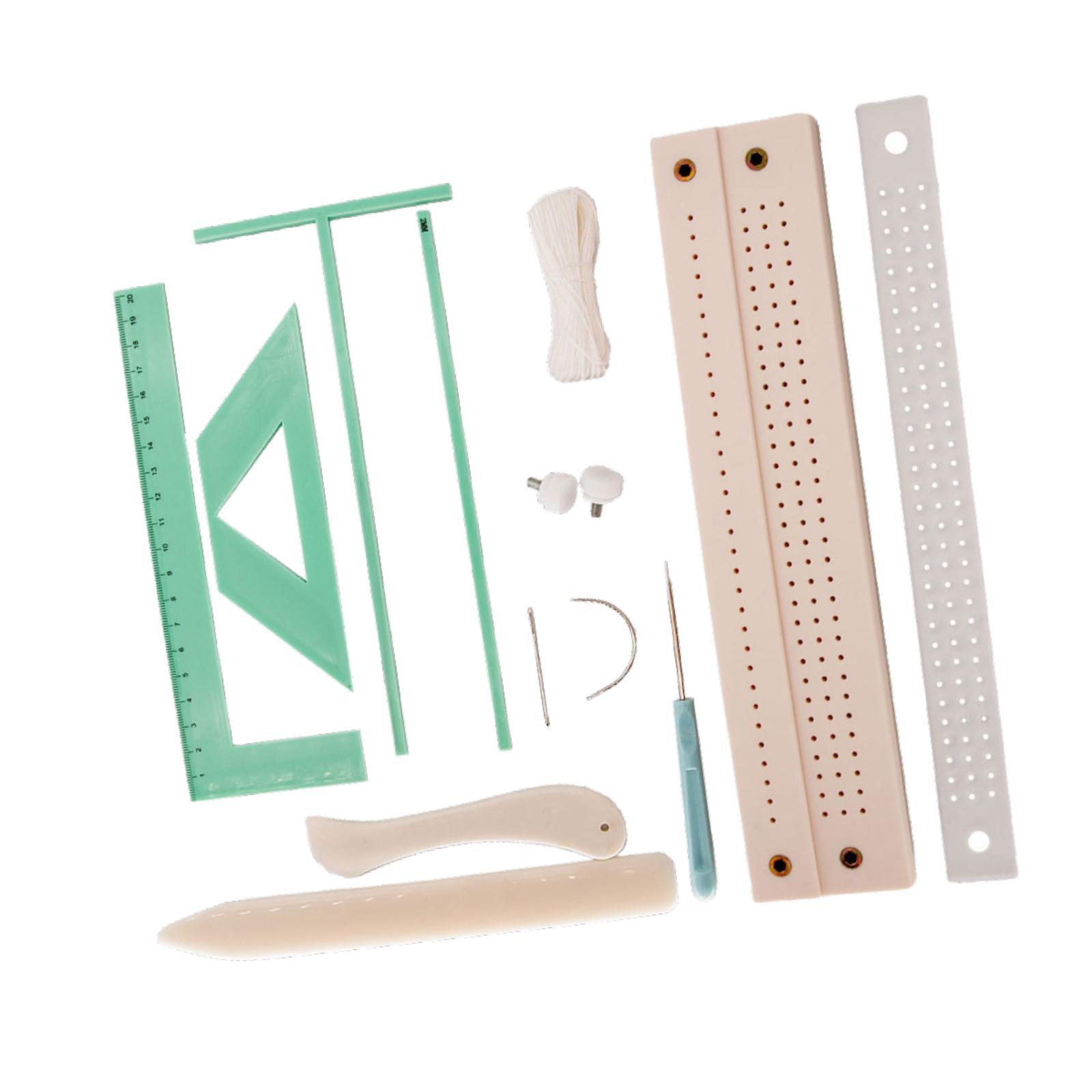 مجموعة أدوات تجليد الكتب، أداة - مراجعة Bookbinding Supply Kit وسعره