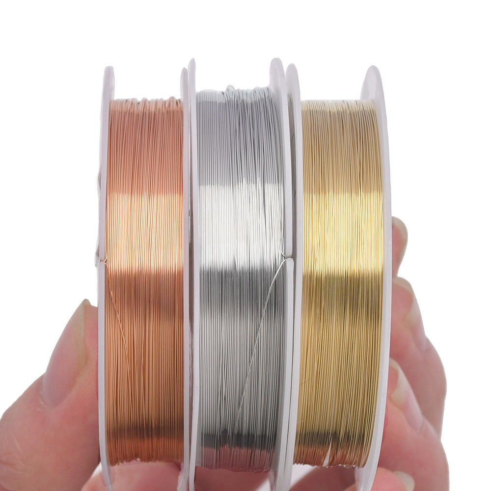 سلك مجوهرات 0.2-1 مم، سلك حرفي - مراجعة Art Craft Wire وسعره