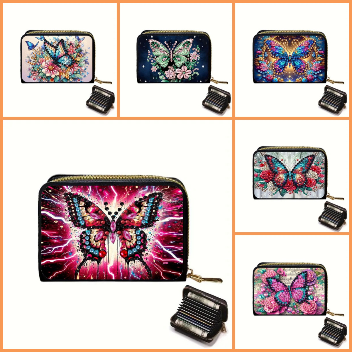 طقم رسم بالألماس DIY مع نمط ال - مراجعة Art Craft Butterfly وسعره
