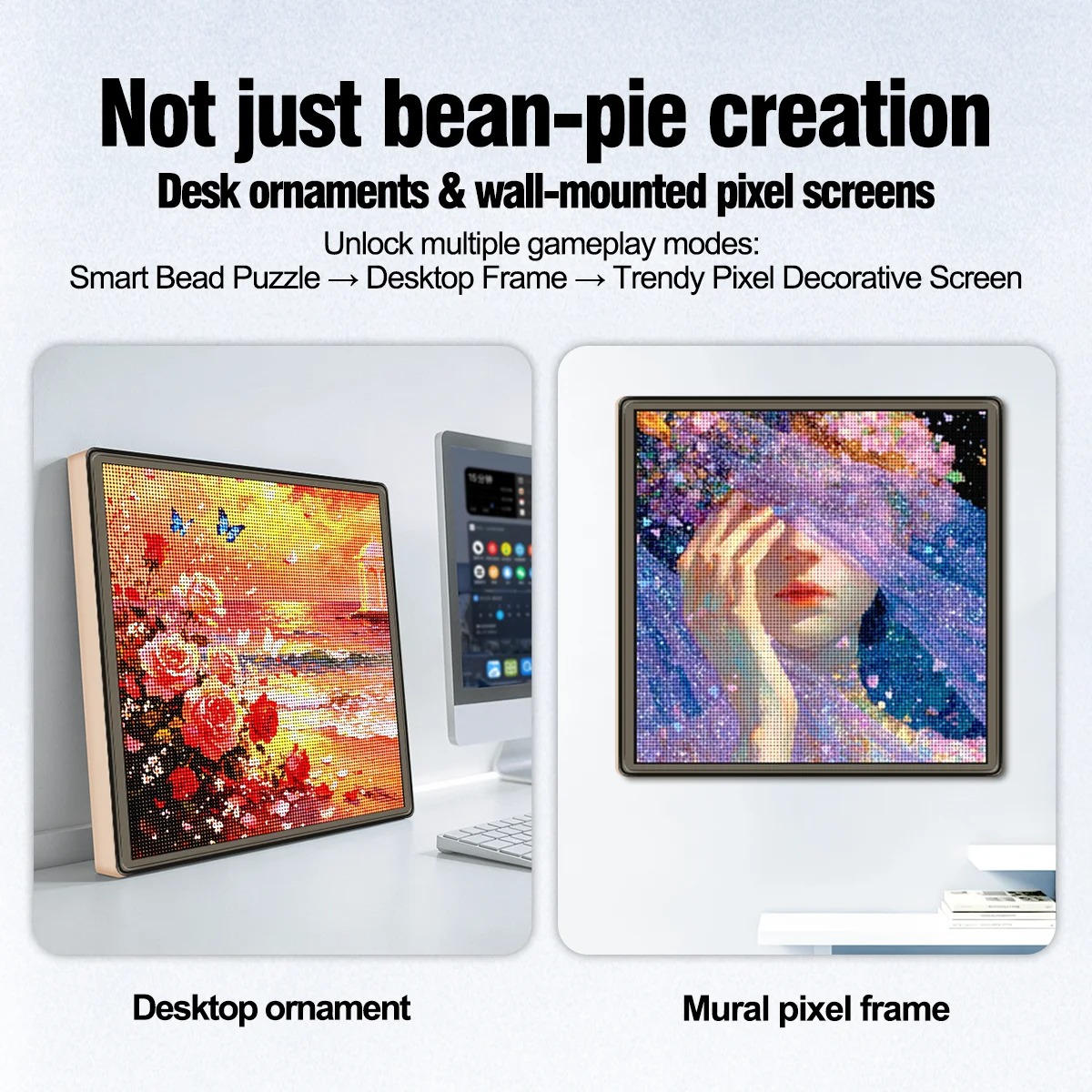 لوحة فنية ذكية بإضاءة LED مع ت - مراجعة Art Craft App وسعره