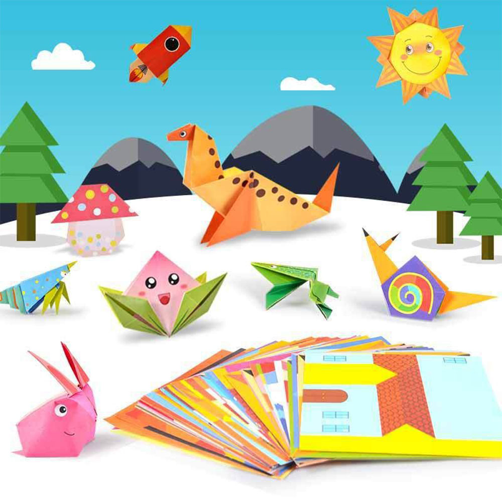 مجموعة أوريجامي 30/108 ورقة، ك - مراجعة Art Craft Book وسعره