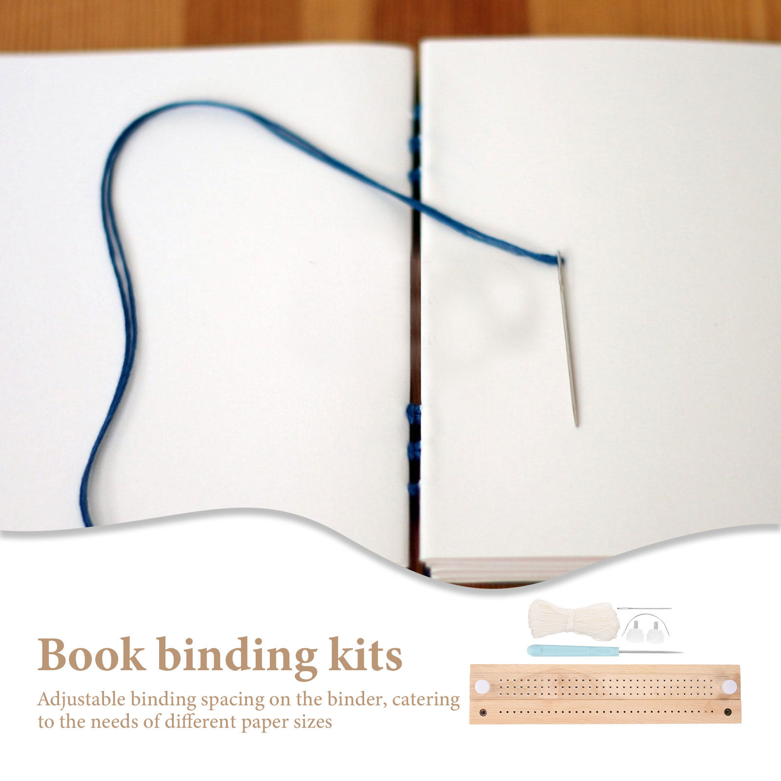 مجموعة أدوات يدوية لثقب وتجليد - مراجعة Bookbinding Supply Kit وسعره