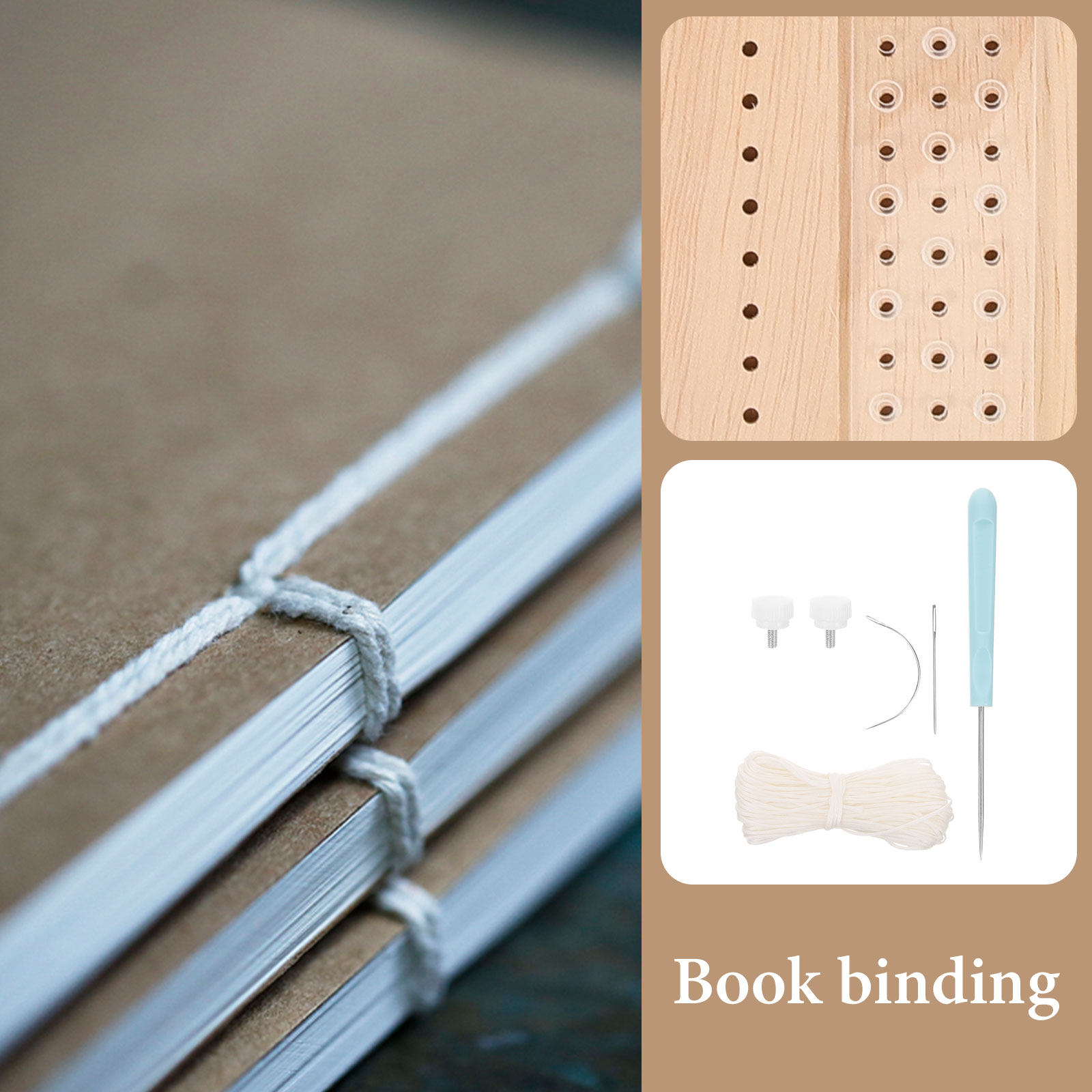 مجموعة أدوات يدوية لثقب وتجليد - مراجعة Bookbinding Supply Kit وسعره