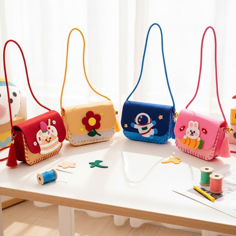 طقم صنع حقيبة من اللباد للأطفا - مراجعة Art Craft Kindergarten وسعره
