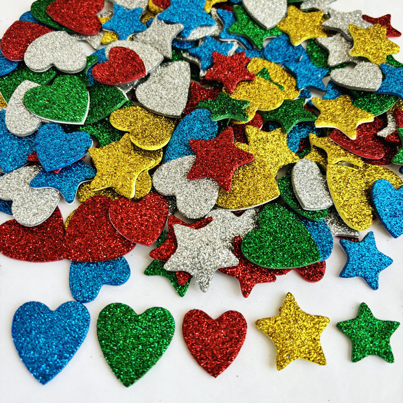 ملصقات رغوية لامعة على شكل نجم - مراجعة Art Craft Kindergarten وسعره