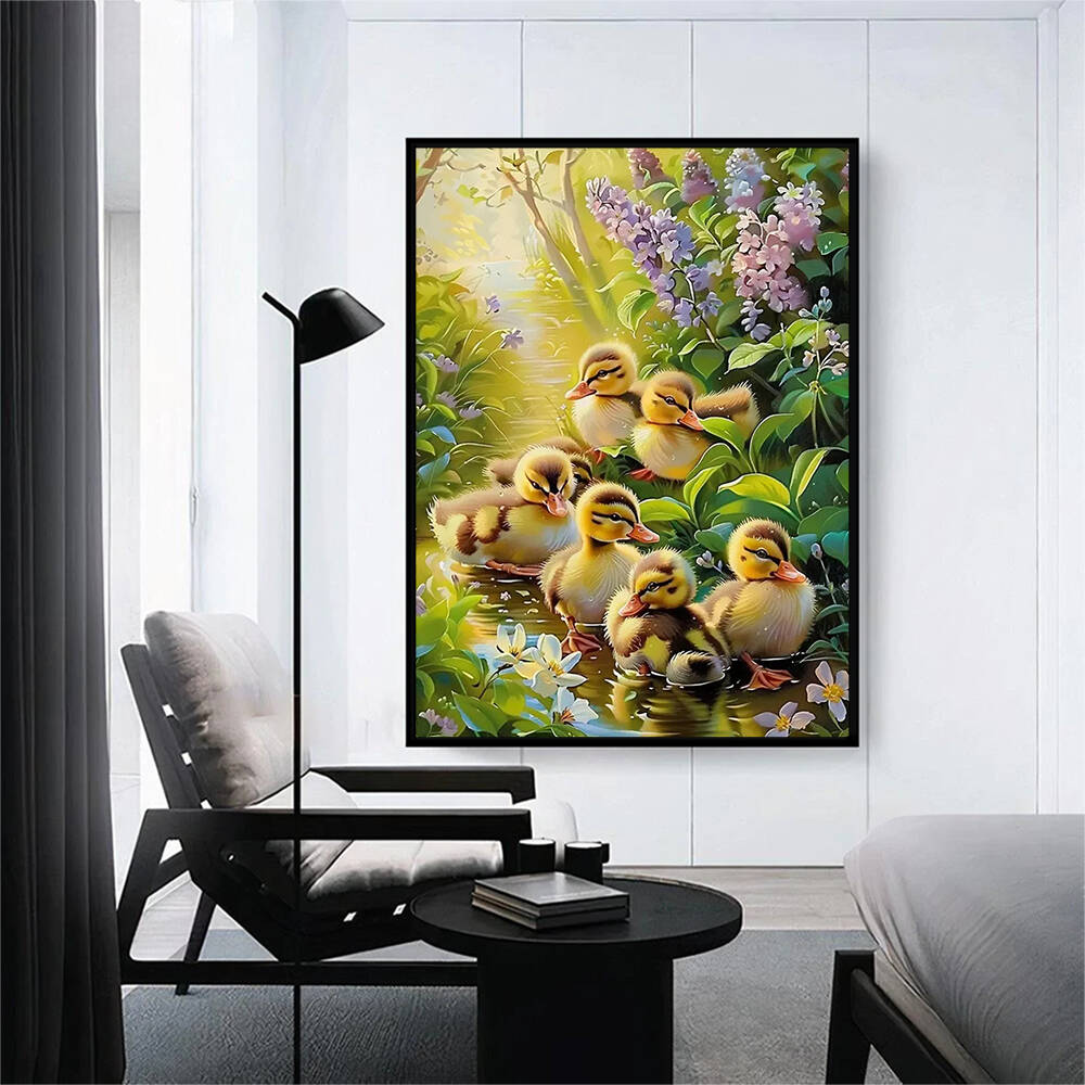 لوحة ماسية خماسية الأبعاد بدون - مراجعة Art Craft Duck وسعره