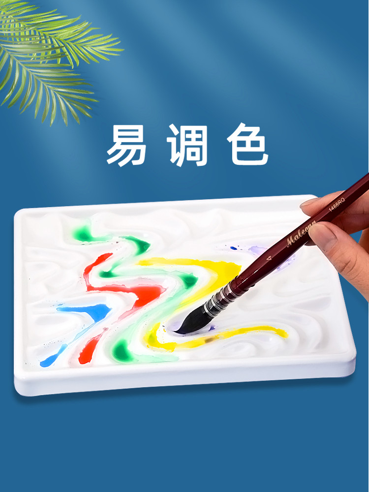 لوحة بورسلين مقلدة بألوان مائي - مراجعة Chinese Art Craft وسعره