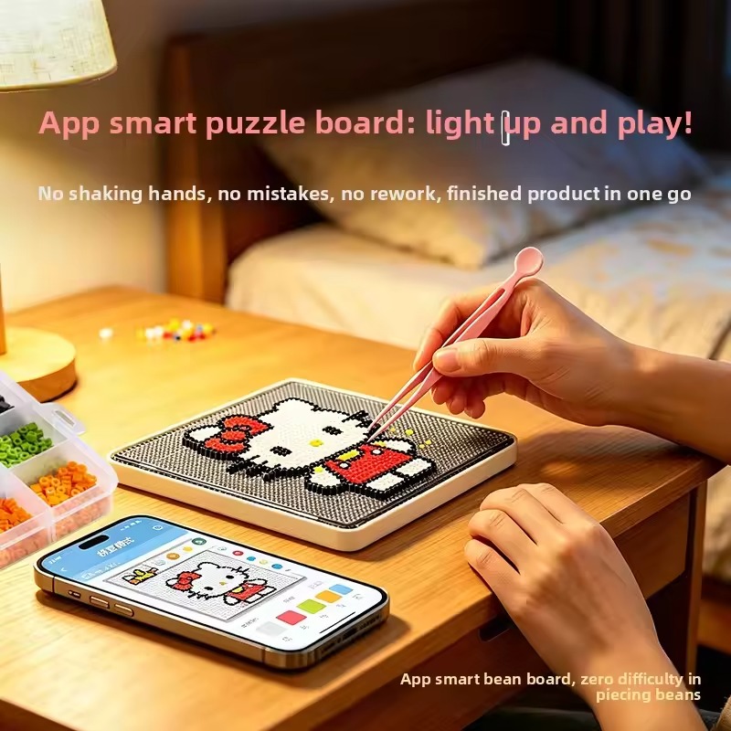 لوحة حرفية بإضاءة LED تعمل بمن - مراجعة Art Craft App وسعره