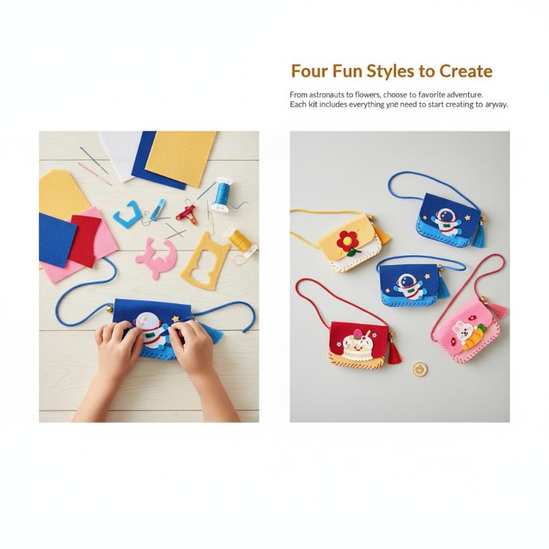 طقم صنع حقائب من اللباد للأطفا - مراجعة Art Craft Kindergarten وسعره