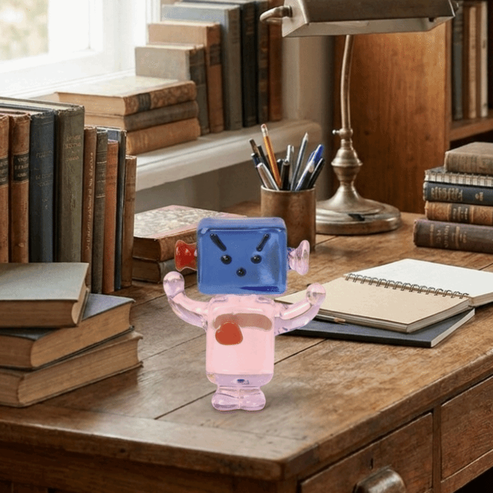 زينة مكتبية فريدة على شكل روبو - مراجعة Art Craft Robot وسعره