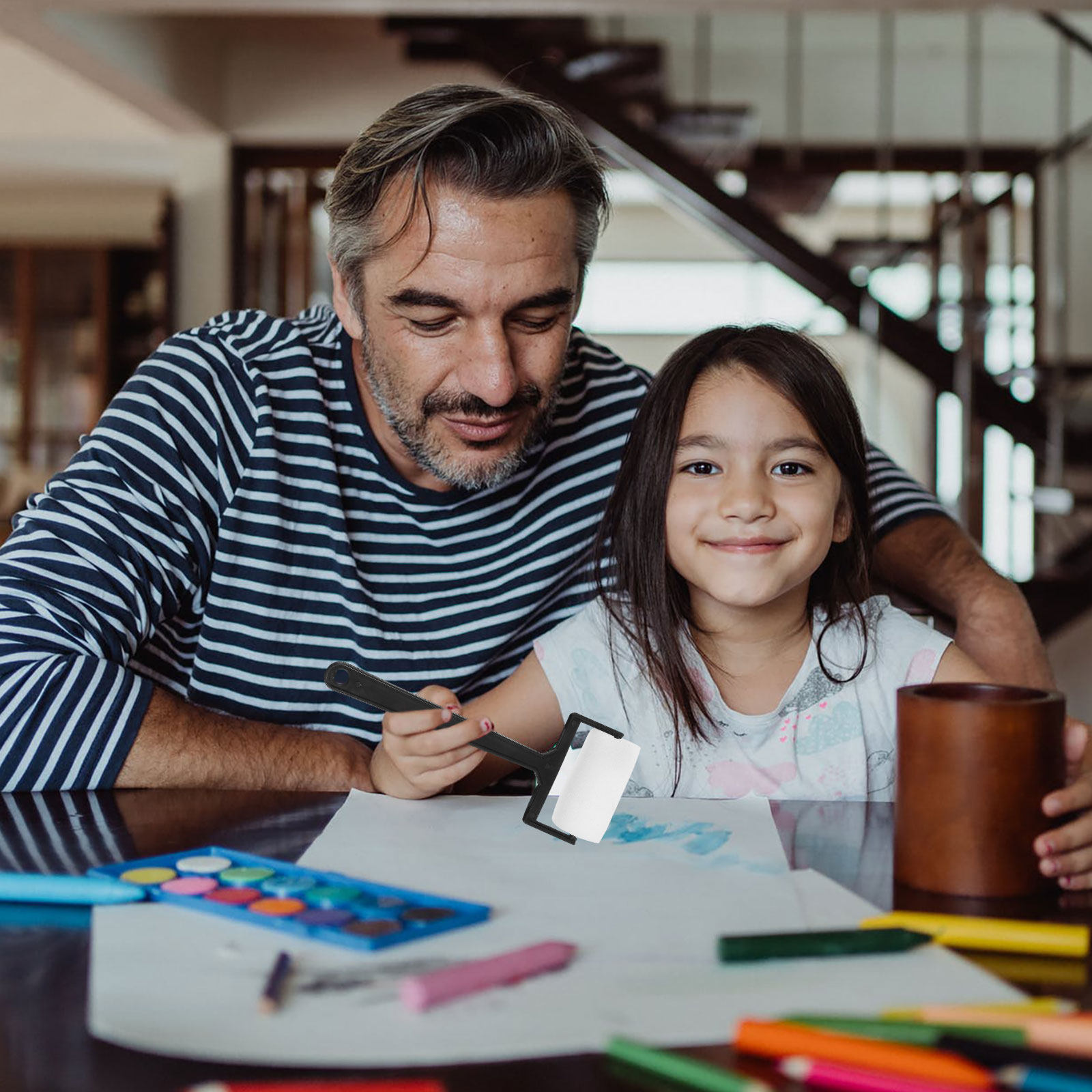 مجموعة من 12 فرشاة إسفنجية للر - مراجعة Art Craft Activities For Preschoolers وسعره