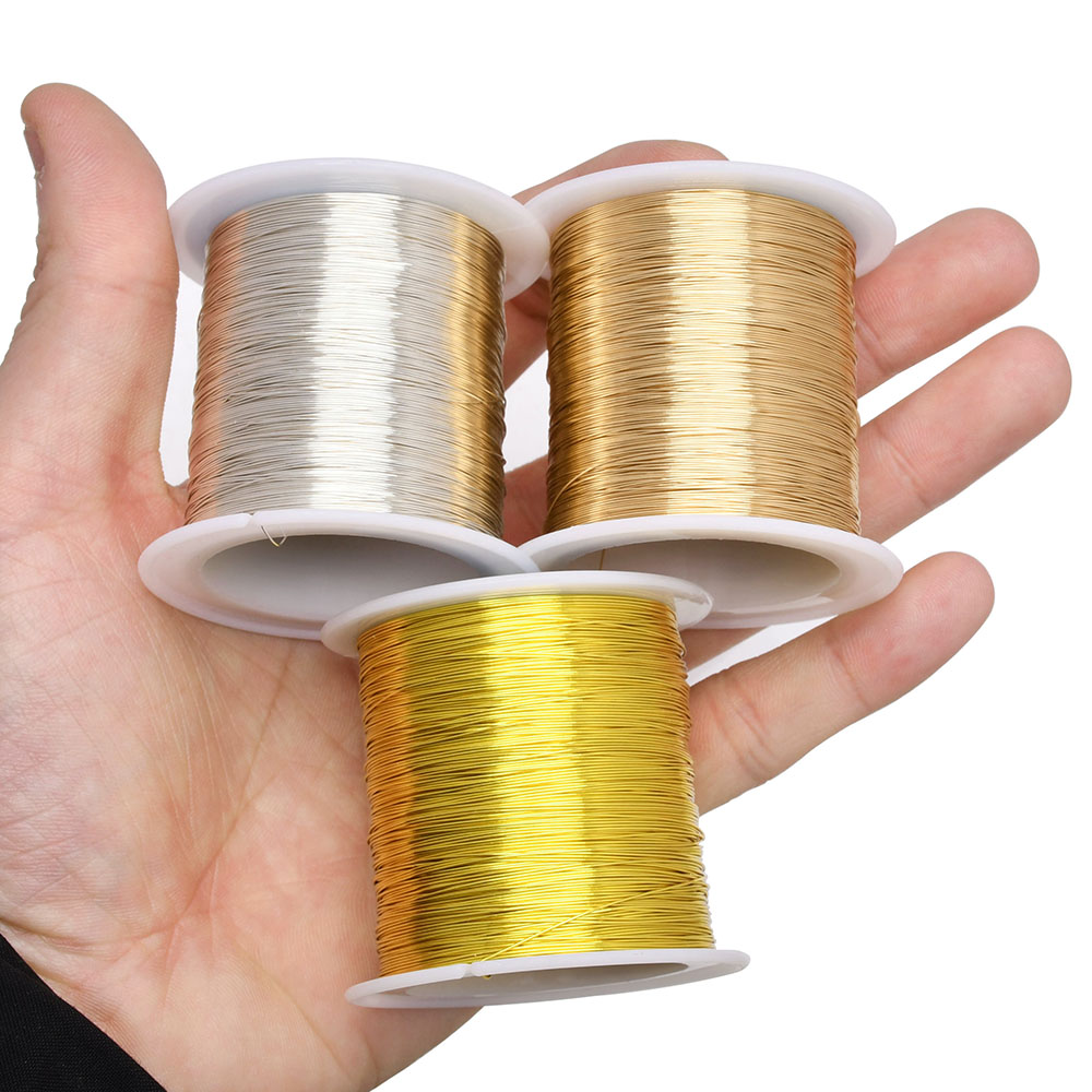 100 متر/328ft Fadeless النحاس  - مراجعة Art Craft Wire وسعره