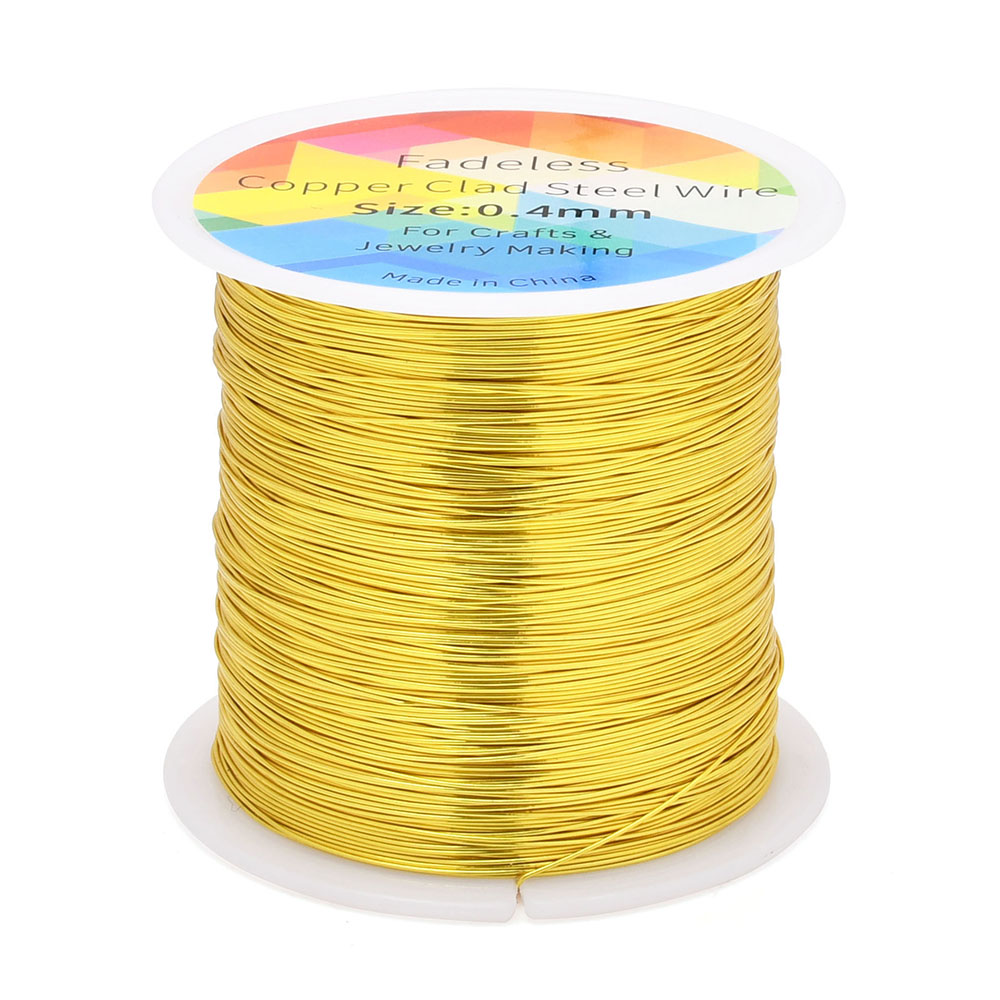 100 متر/328ft Fadeless النحاس  - مراجعة Art Craft Wire وسعره