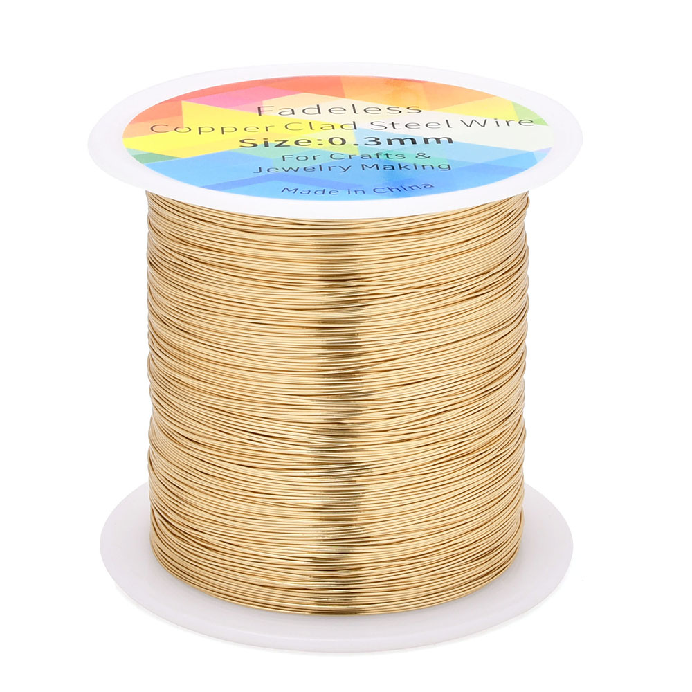 100 متر/328ft Fadeless النحاس  - مراجعة Art Craft Wire وسعره